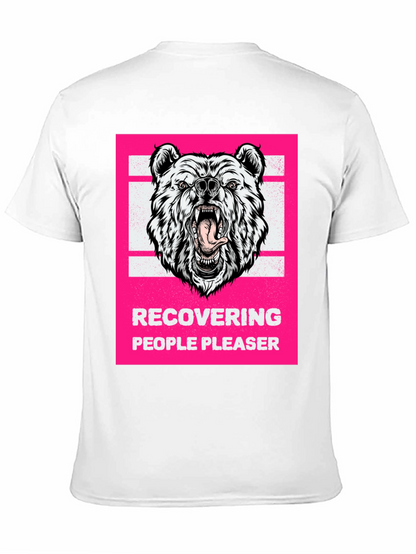 Recovering People Pleaser Bear Graphic Tee