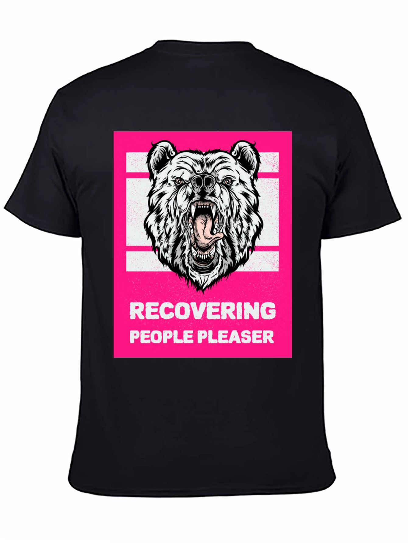 Recovering People Pleaser Bear Graphic Tee