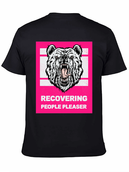 Recovering People Pleaser Bear Graphic Tee