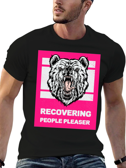 Recovering People Pleaser Bear Graphic Tee
