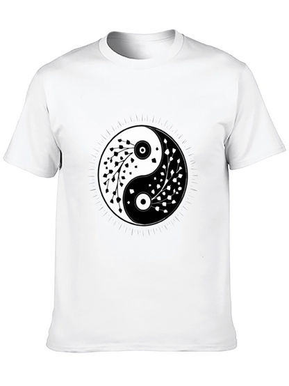 Yin Yang Tree Branch T-Shirt