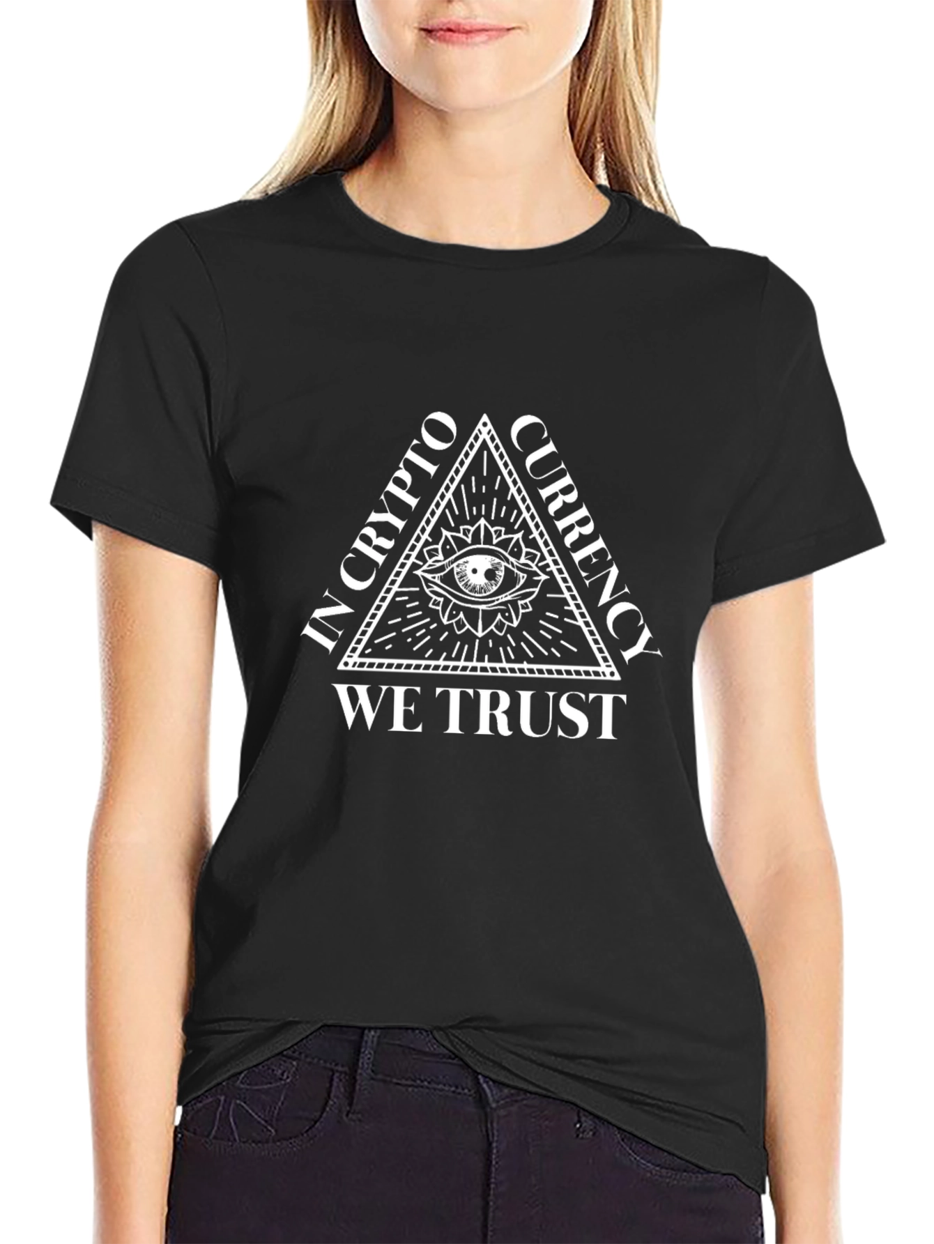 Crypto Currency T-Shirt: In Crypto We Trust Tee