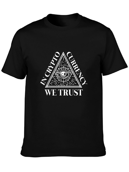 Crypto Currency T-Shirt: In Crypto We Trust Tee