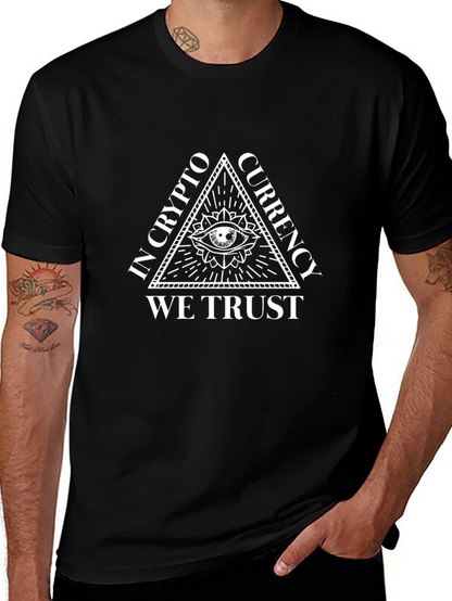 Crypto Currency T-Shirt: In Crypto We Trust Tee