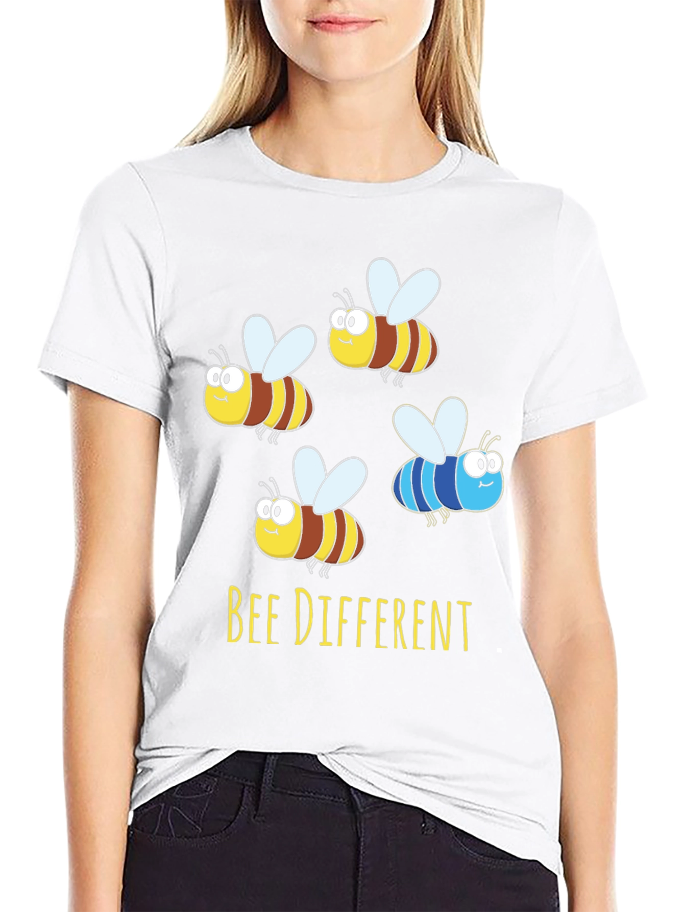 Bee Different T-Shirt: Unique Graphic Tee