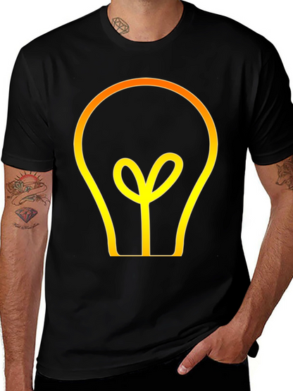 Idea Light Bulb Graphic Tee