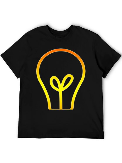Idea Light Bulb Graphic Tee