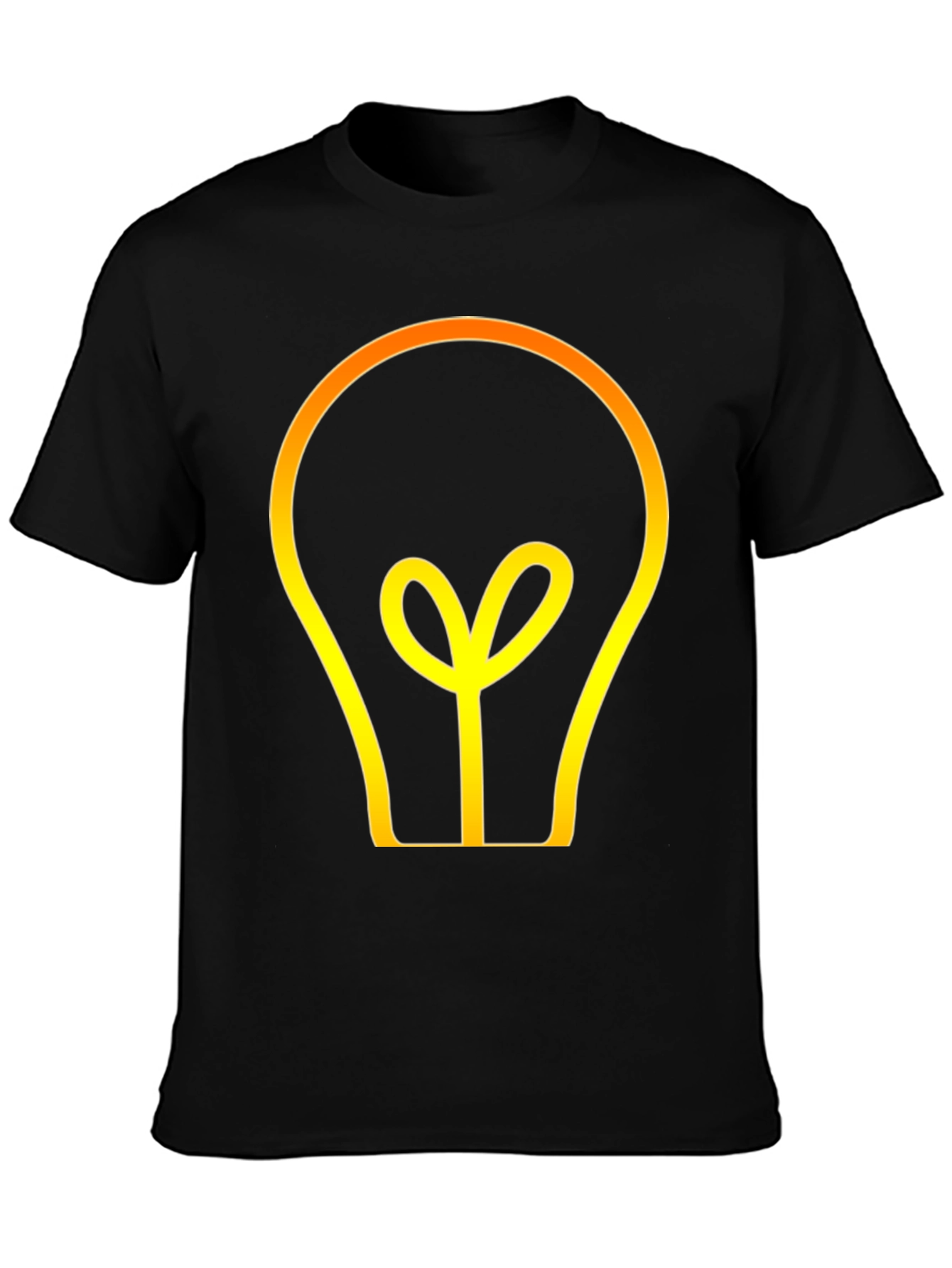 Idea Light Bulb Graphic Tee
