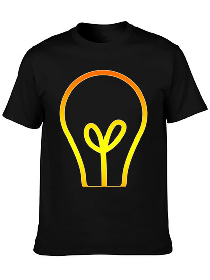Idea Light Bulb Graphic Tee