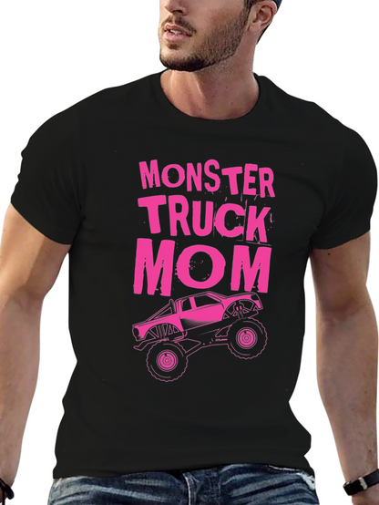 Monster Truck Mom Graphic T-Shirt