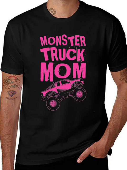 Monster Truck Mom Graphic T-Shirt