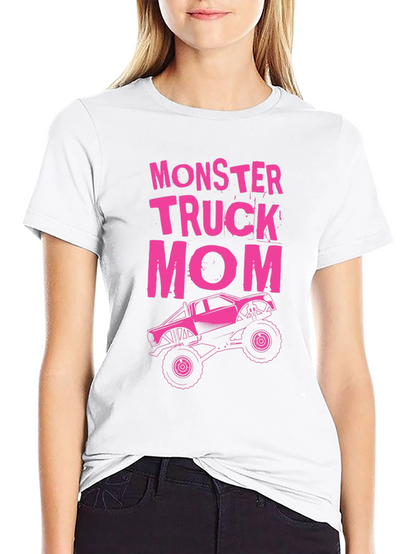 Monster Truck Mom Graphic T-Shirt