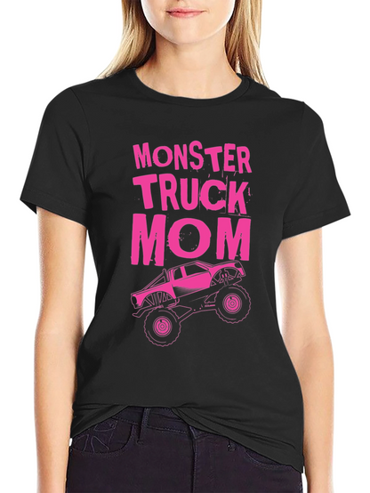 Monster Truck Mom Graphic T-Shirt