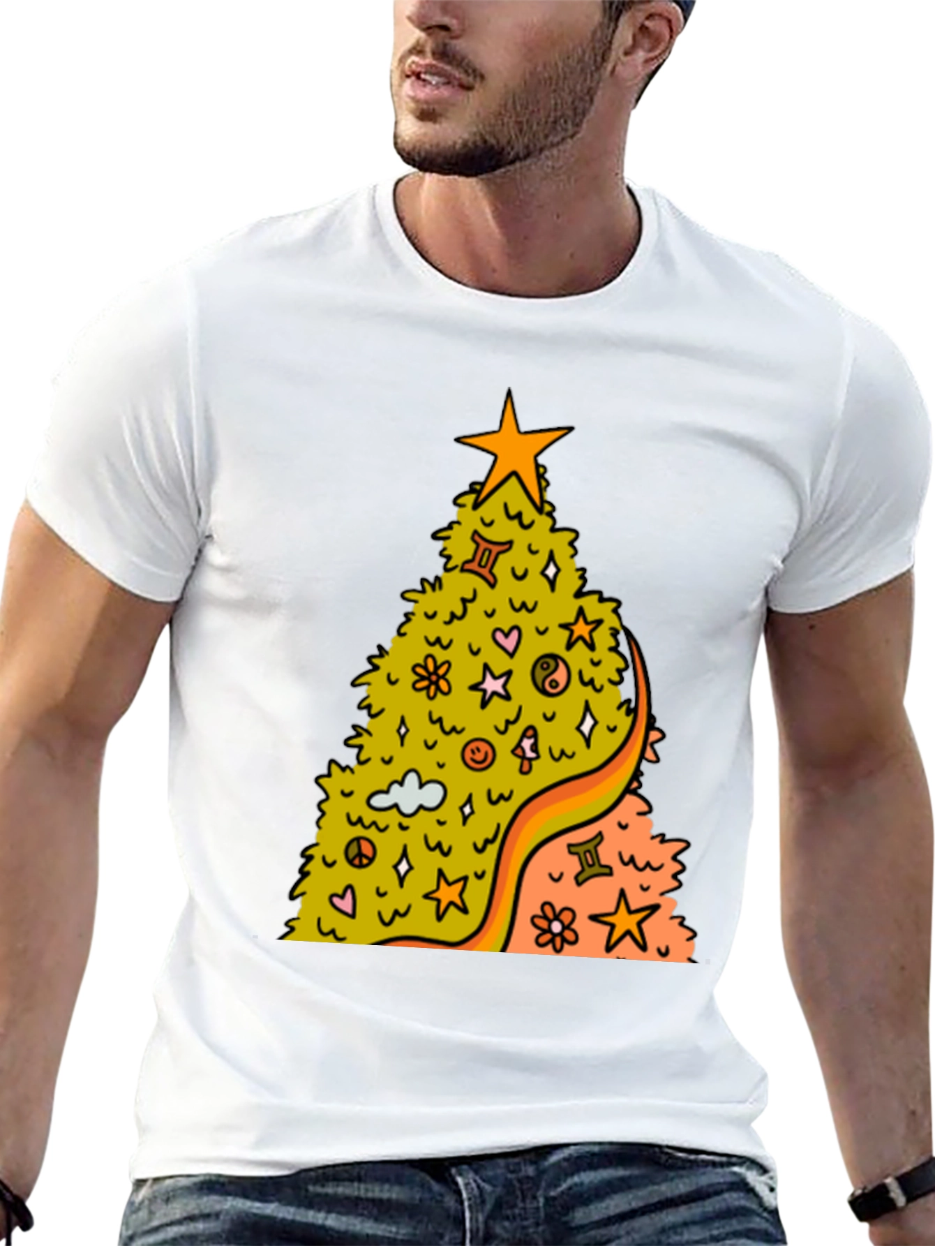 Groovy Christmas Tree T-Shirt