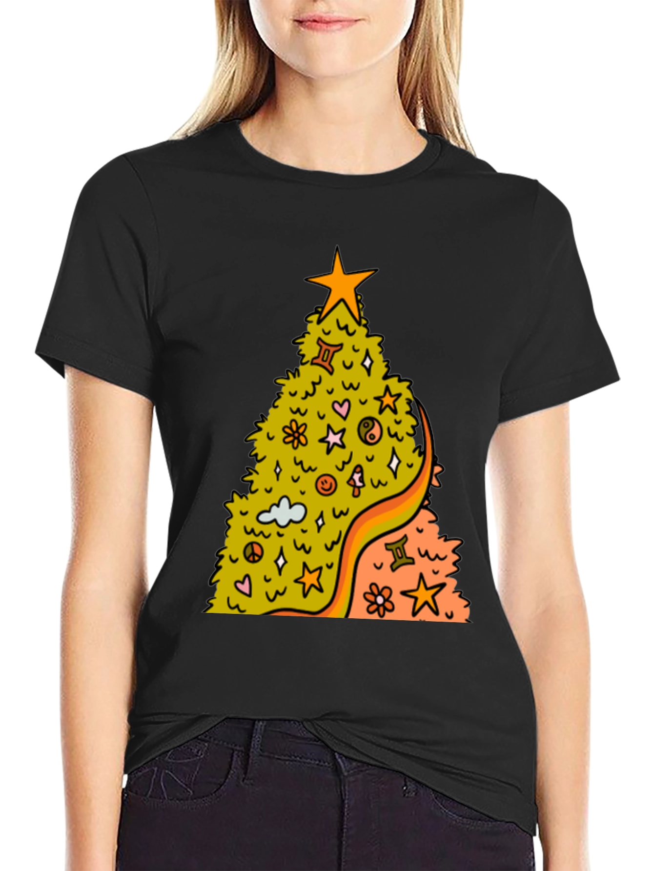 Groovy Christmas Tree T-Shirt