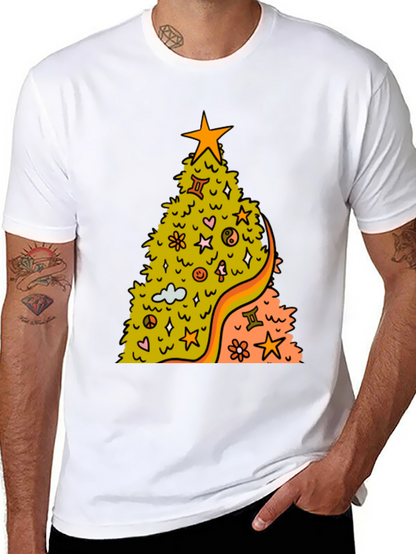 Groovy Christmas Tree T-Shirt