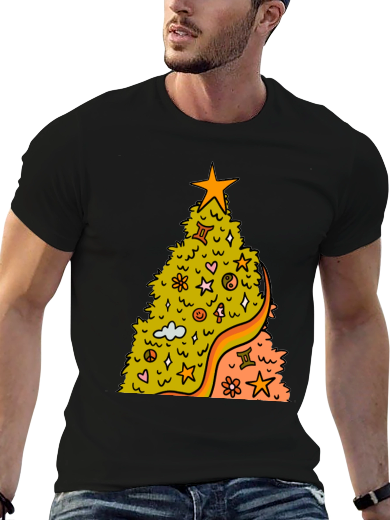 Groovy Christmas Tree T-Shirt