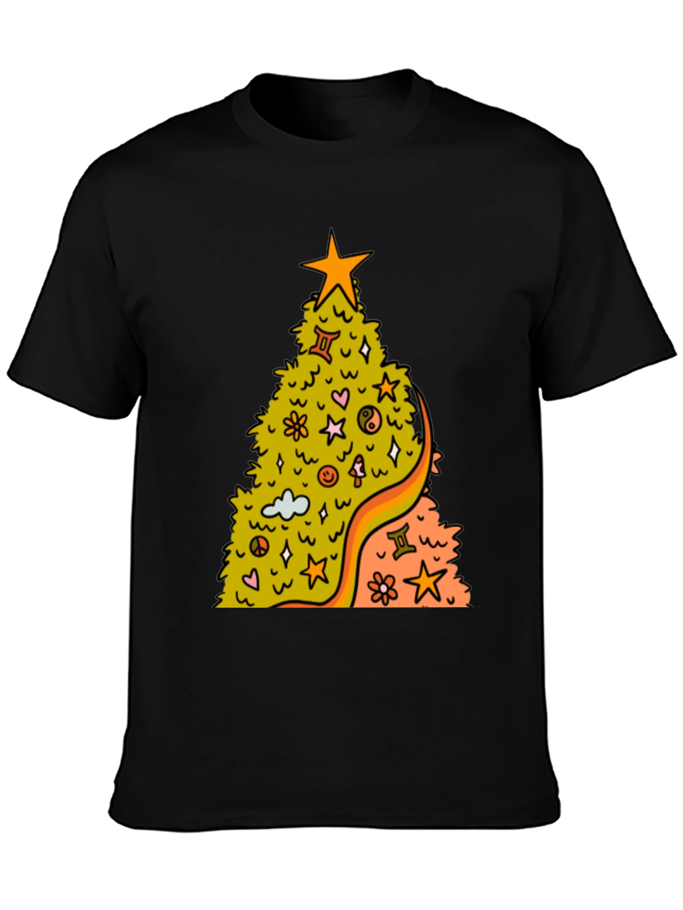 Groovy Christmas Tree T-Shirt