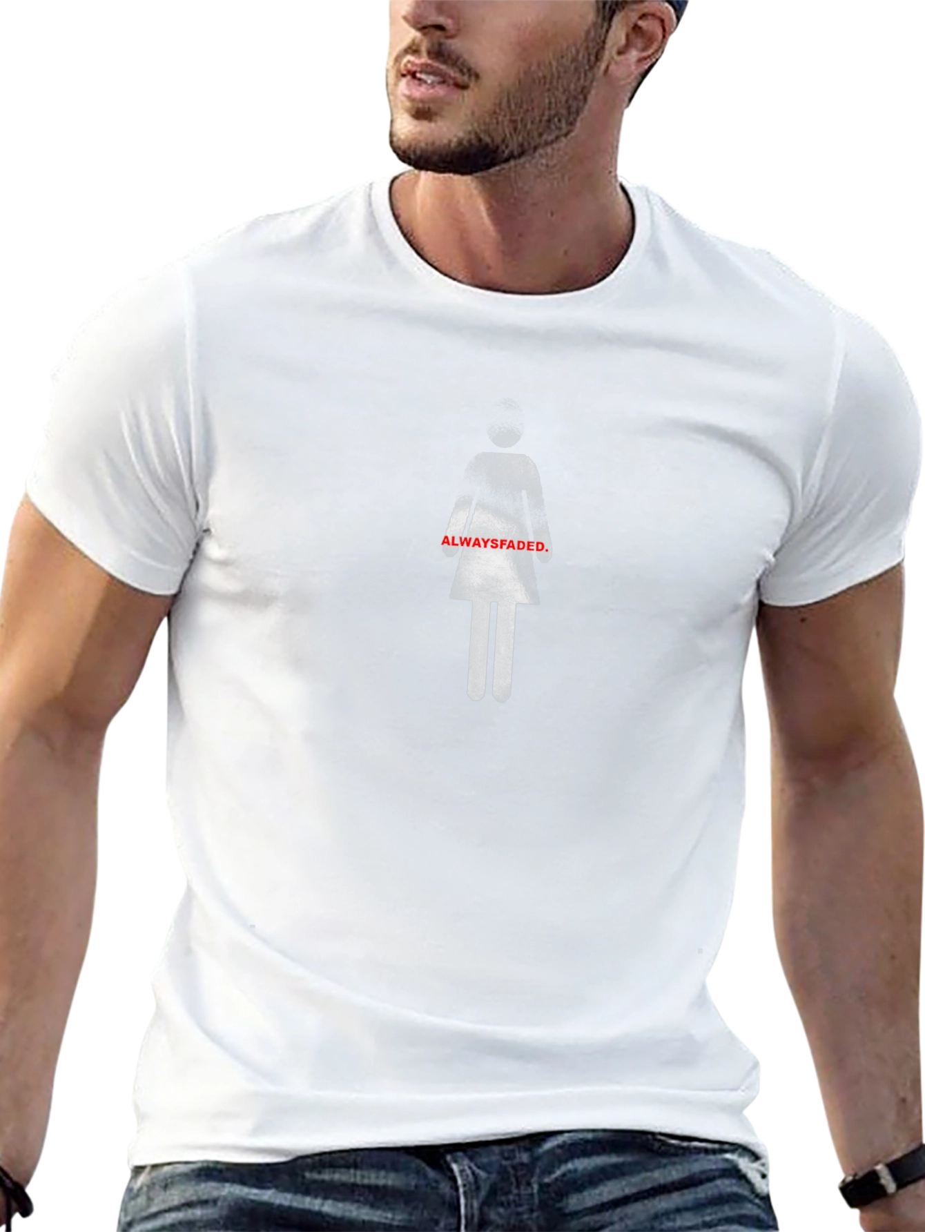 Trendy Graphic Tee - Always Fades Woman