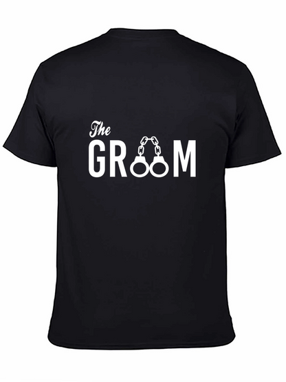 The Groom Handcuffed Graphic T-Shirt