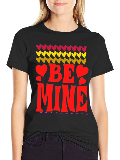 Be Mine Valentines Day Graphic Tee Shirt