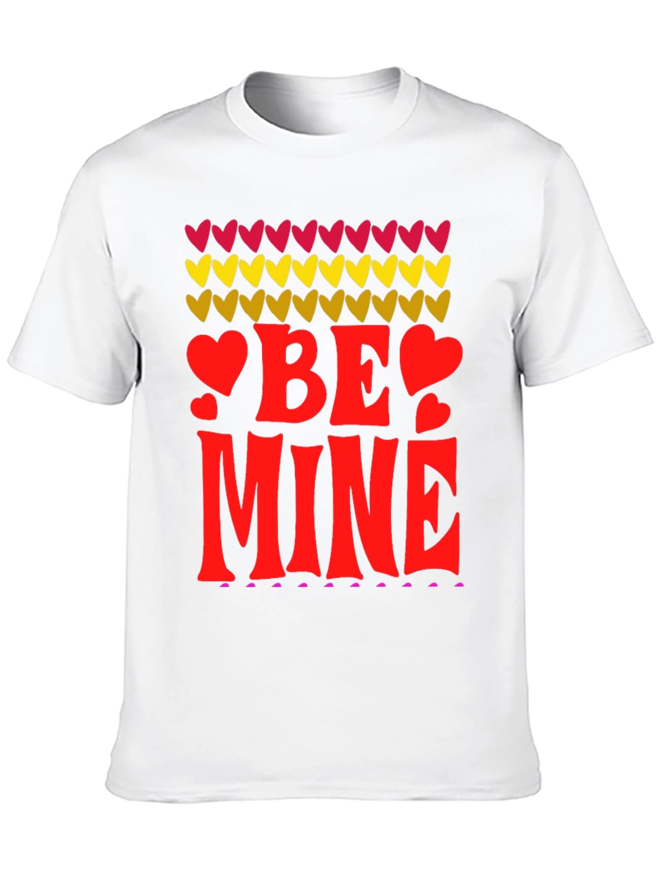 Be Mine Valentines Day Graphic Tee Shirt