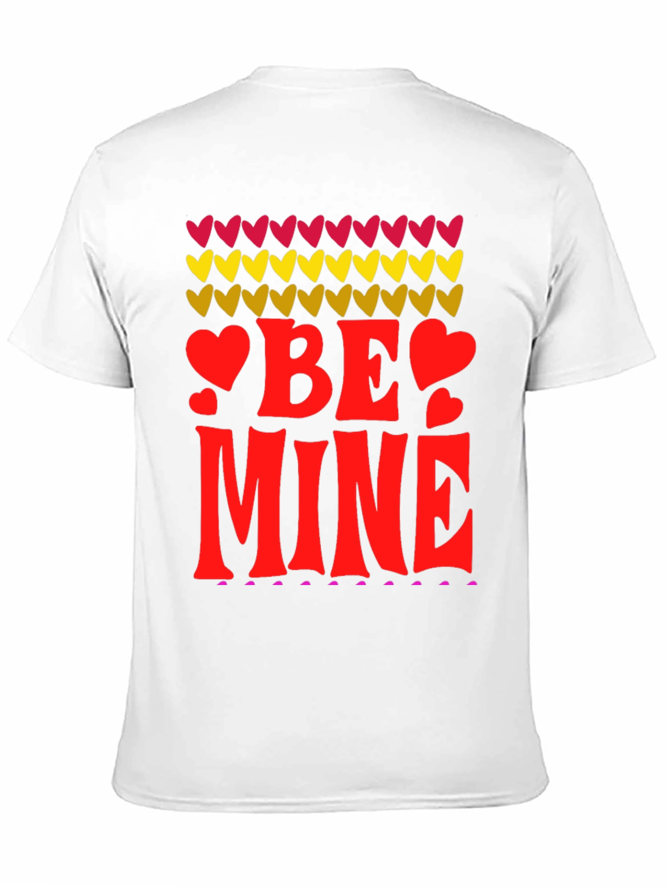 Be Mine Valentines Day Graphic Tee Shirt