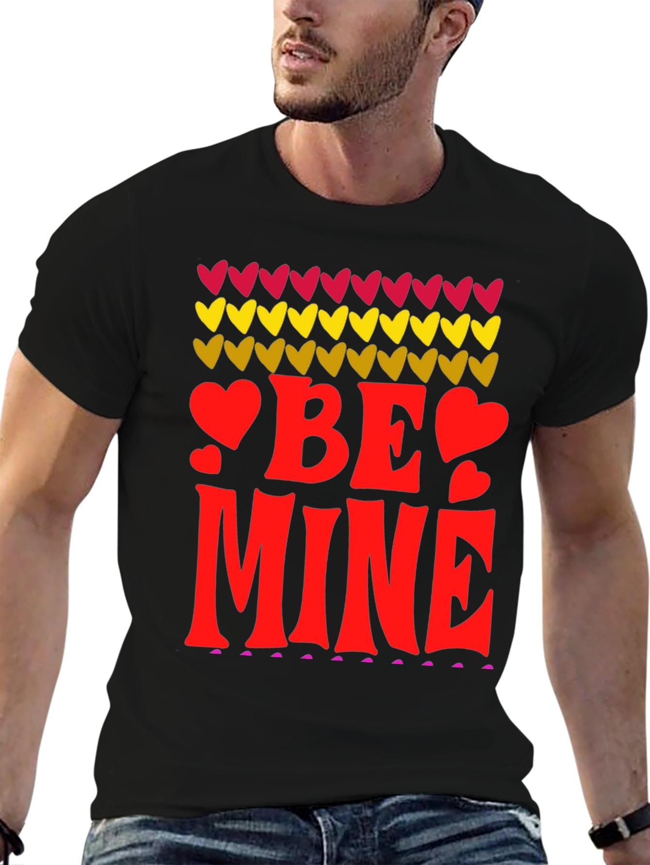 Be Mine Valentines Day Graphic Tee Shirt