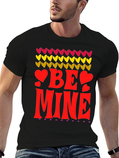Be Mine Valentines Day Graphic Tee Shirt