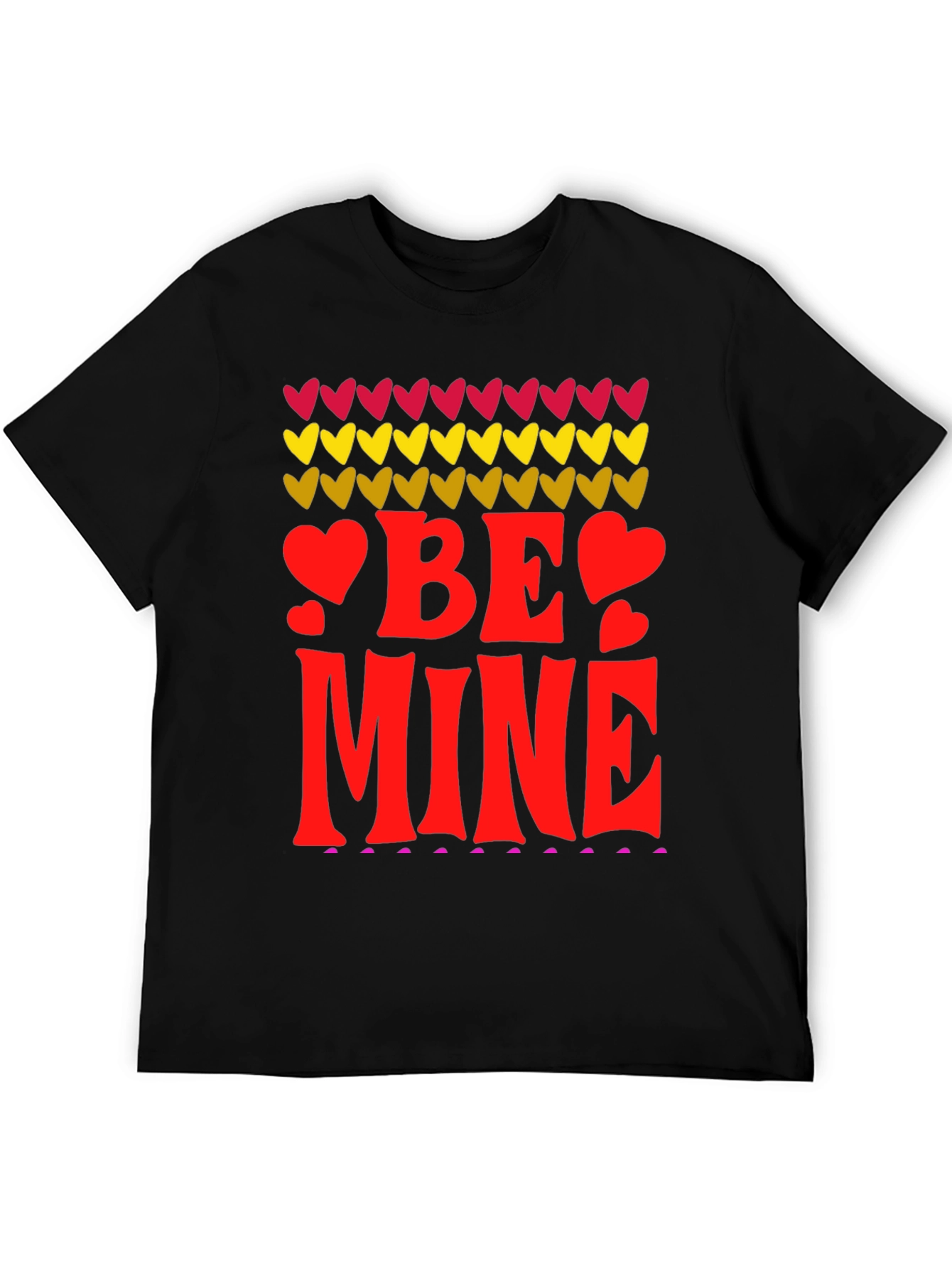 Be Mine Valentines Day Graphic Tee Shirt