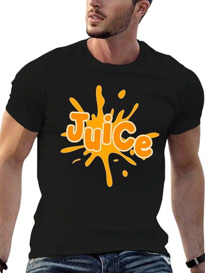 Juice Graphic Black T-Shirt