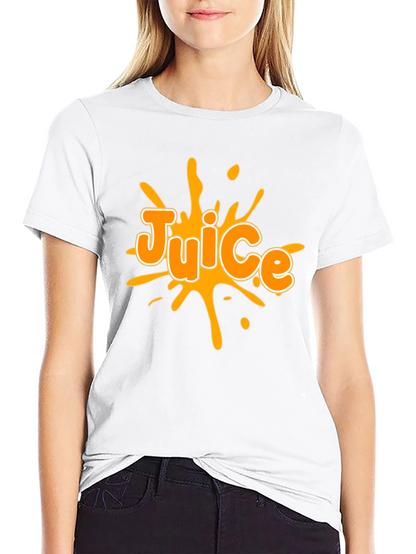 Juice Graphic Black T-Shirt