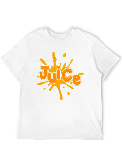 Juice Graphic Black T-Shirt