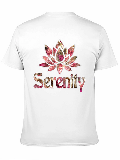 Serenity Floral Graphic Print T-Shirt