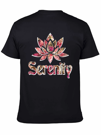 Serenity Floral Graphic Print T-Shirt