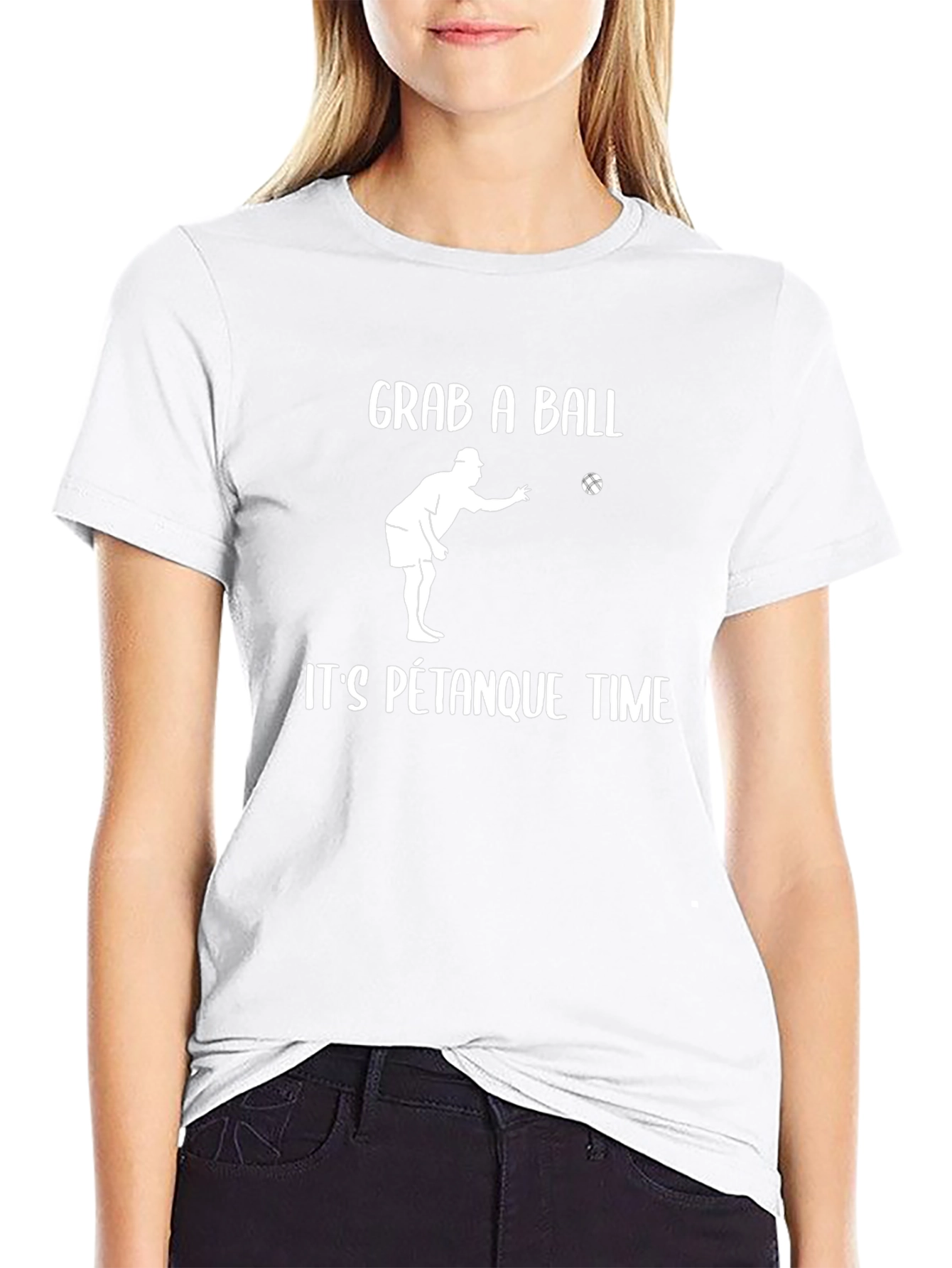 Grab A Ball Its Pétanque Time T-Shirt