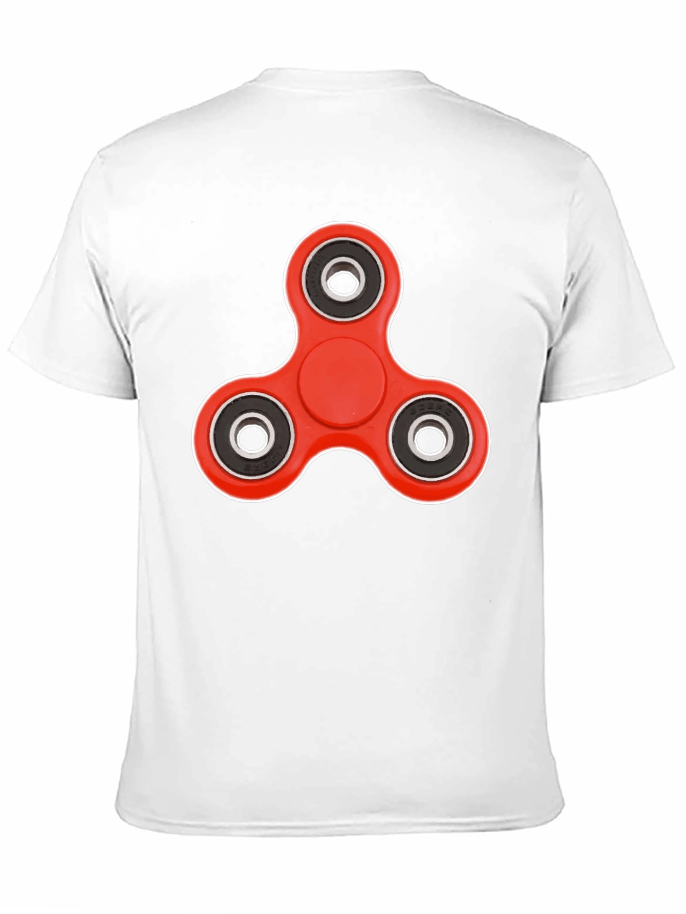 Fidget Spinner Graphic Tee - Trendy Casual Wear