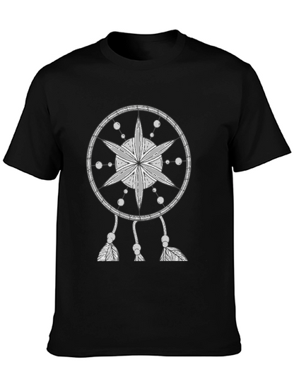 Dreamcatcher Graphic Tee - Unique Tribal Design