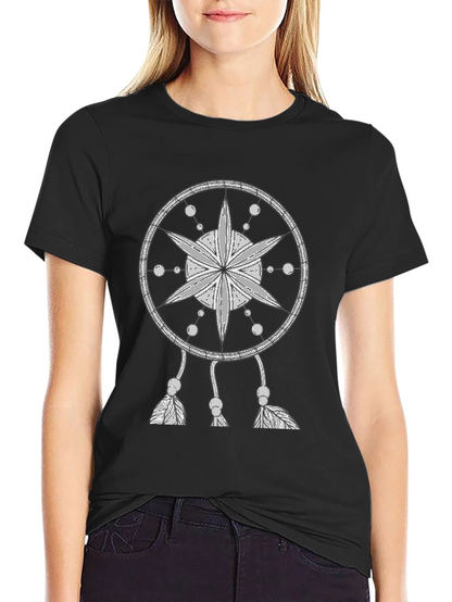 Dreamcatcher Graphic Tee - Unique Tribal Design