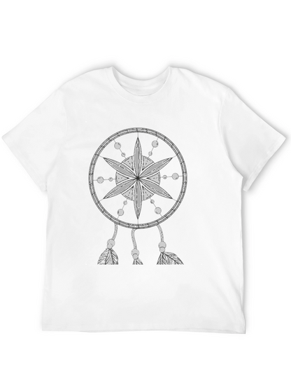 Dreamcatcher Graphic Tee - Unique Tribal Design