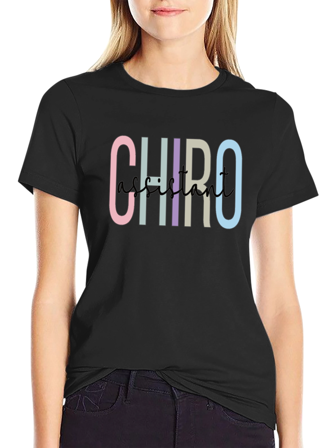 Chiro Assistant T-Shirt - Stylish Graphic Tee
