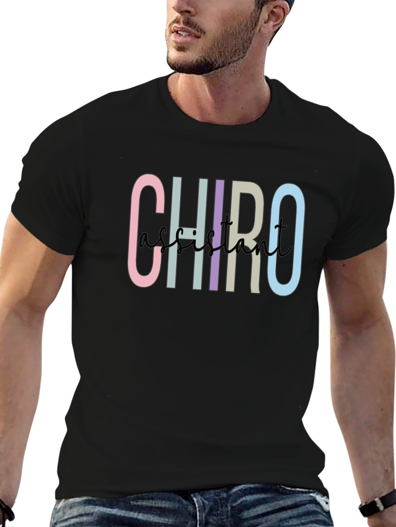 Chiro Assistant T-Shirt - Stylish Graphic Tee