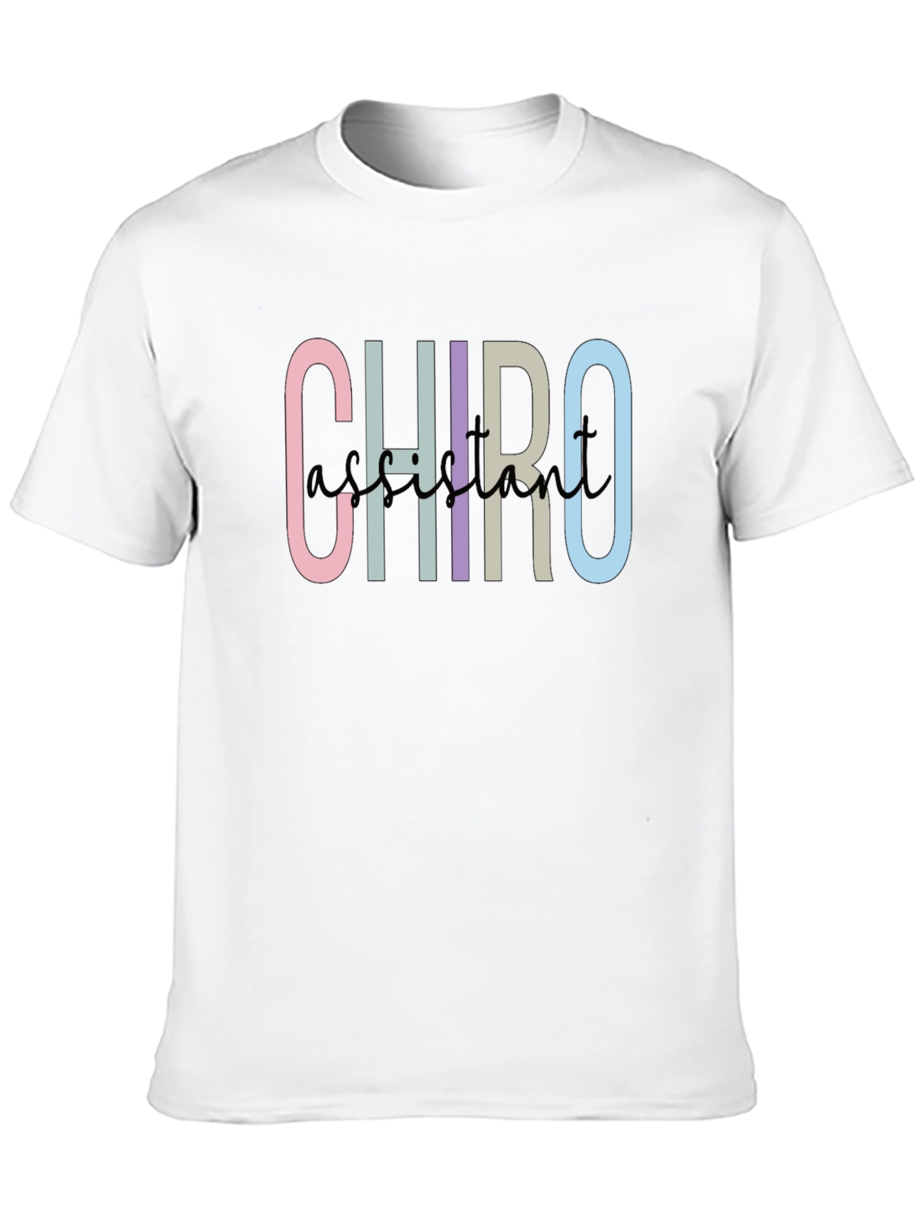Chiro Assistant T-Shirt - Stylish Graphic Tee