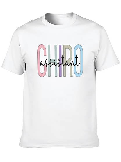 Chiro Assistant T-Shirt - Stylish Graphic Tee