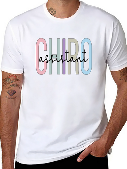 Chiro Assistant T-Shirt - Stylish Graphic Tee