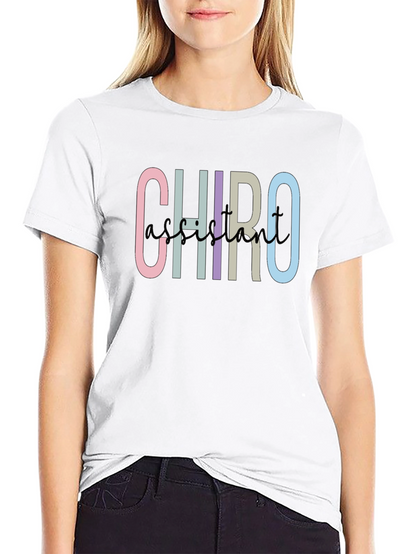 Chiro Assistant T-Shirt - Stylish Graphic Tee