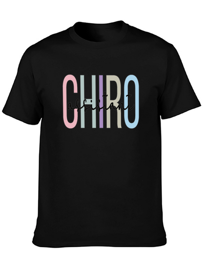 Chiro Assistant T-Shirt - Stylish Graphic Tee