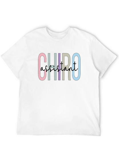 Chiro Assistant T-Shirt - Stylish Graphic Tee