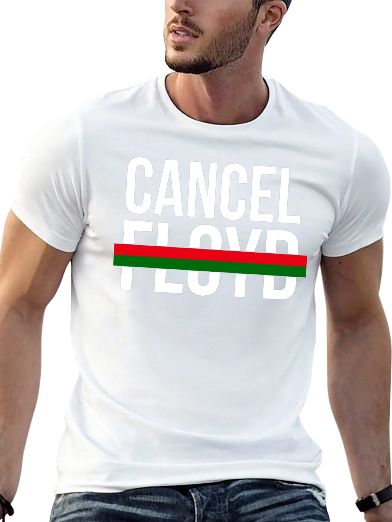 Cancel Floyd T-Shirt - Black Graphic Tee
