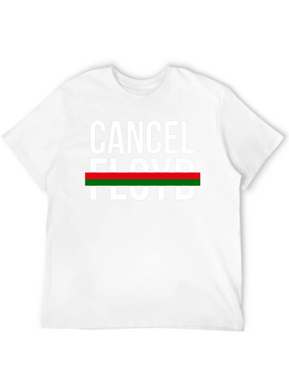 Cancel Floyd T-Shirt - Black Graphic Tee